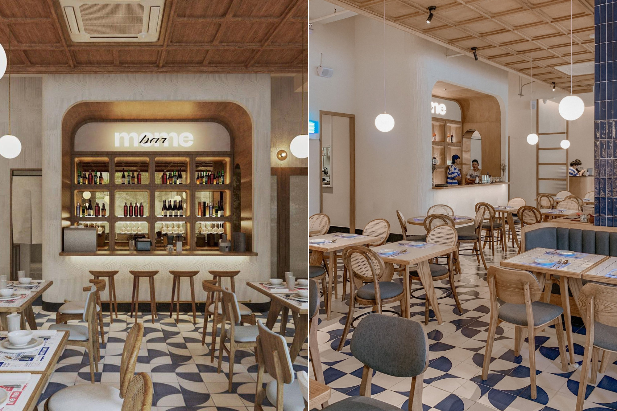 Không gian Me Me Bistro gây ấn tượng với khách hàng bởi không gian và hiện đại, mộc mạc, vô cùng ấm áp